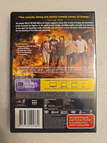 BRAND NEW: This Is The End (DVD, 2013) - Regions 2/4/5 Sealed FAST Free Postage - Picture 2 of 2