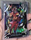 2025 Select zebra parallel Jayden Daniels raw