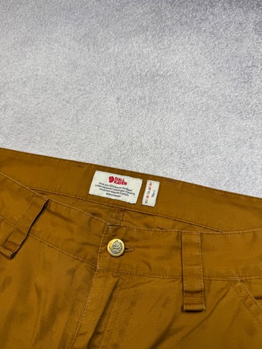 Fjallraven G-1000 Mens Barents Pro Pants Regular Fit Mid Waist Orange Size M/50 - Picture 6 of 11