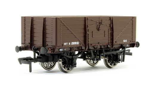 Rapido Trains UK 907008 SECR 1355 7 Planken offener Waggon - SR braun (mit BR-Markierung | Zustand: New