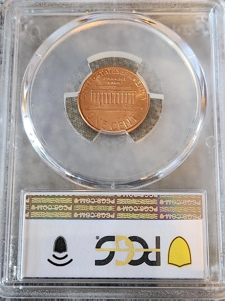 1995 Lincoln Head Cent  Doubled Die Obverse  In PCGS Holder  MS65 RD - Image 2 of 4