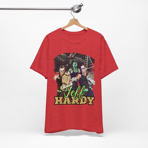 Jeff Hardy Tribute Tee, Wrestling Fan Gift, WWE Champion Shirt, Extreme - Picture 7 of 142