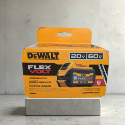 DeWalt DCB606 FLEX VOLT 20V 6.0Ah Lithium-Ion Battery New Sealed