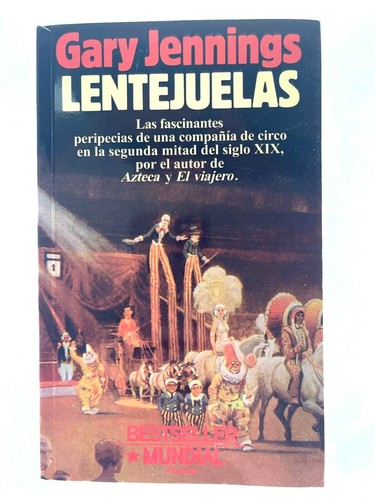 PILLETTEN von Gary Jennings - Hrsg. Planeta - Spanisch C67