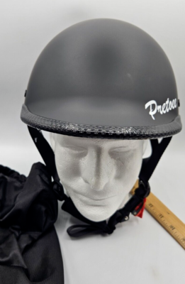 german style motorcycle helmet large Half – Matte Black Low Profile & DOT Certified For added convenience Color:Kelowna Harley-Davidson Mason's Yard Sun InStock