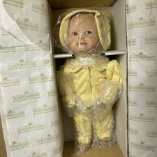 BABY YELLOW SUNSHINE PORCELAIN DOLL 1994 THE ASHTON DRAKE GALLERIES 12"TALL-RARE