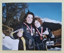 B463 Sabina Hafner SUI Bob Foto original signiert