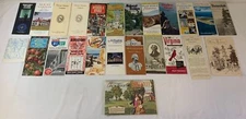 lot of 24 VIRGINIA TOURIST BROCHURES ~ 1950s-1970s