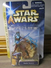 Star Wars-Attack of the Clones: Aayla Secura Action Figure Hasbro 2003