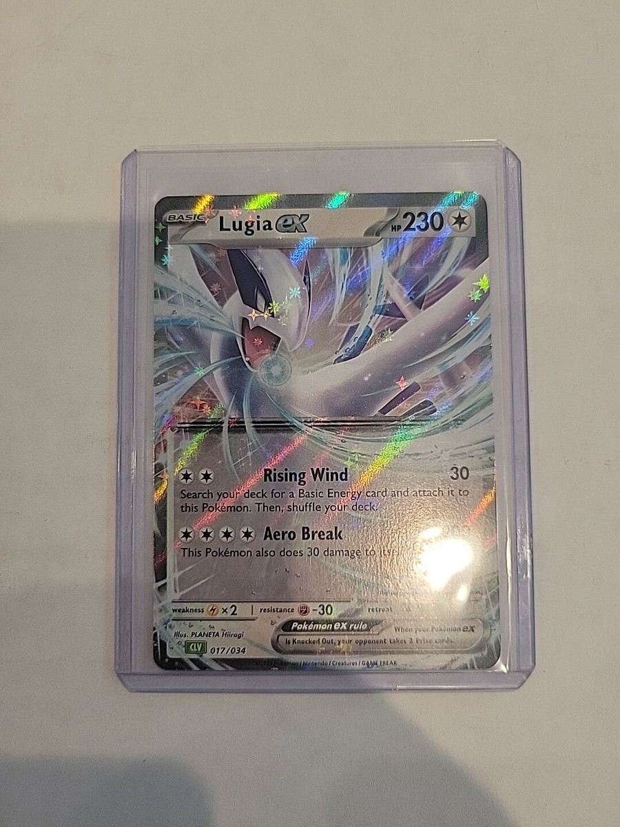 Pokémon Lugia EX Jumbo Cards 017/034 Holo Classic Collection 230 HP Oversized