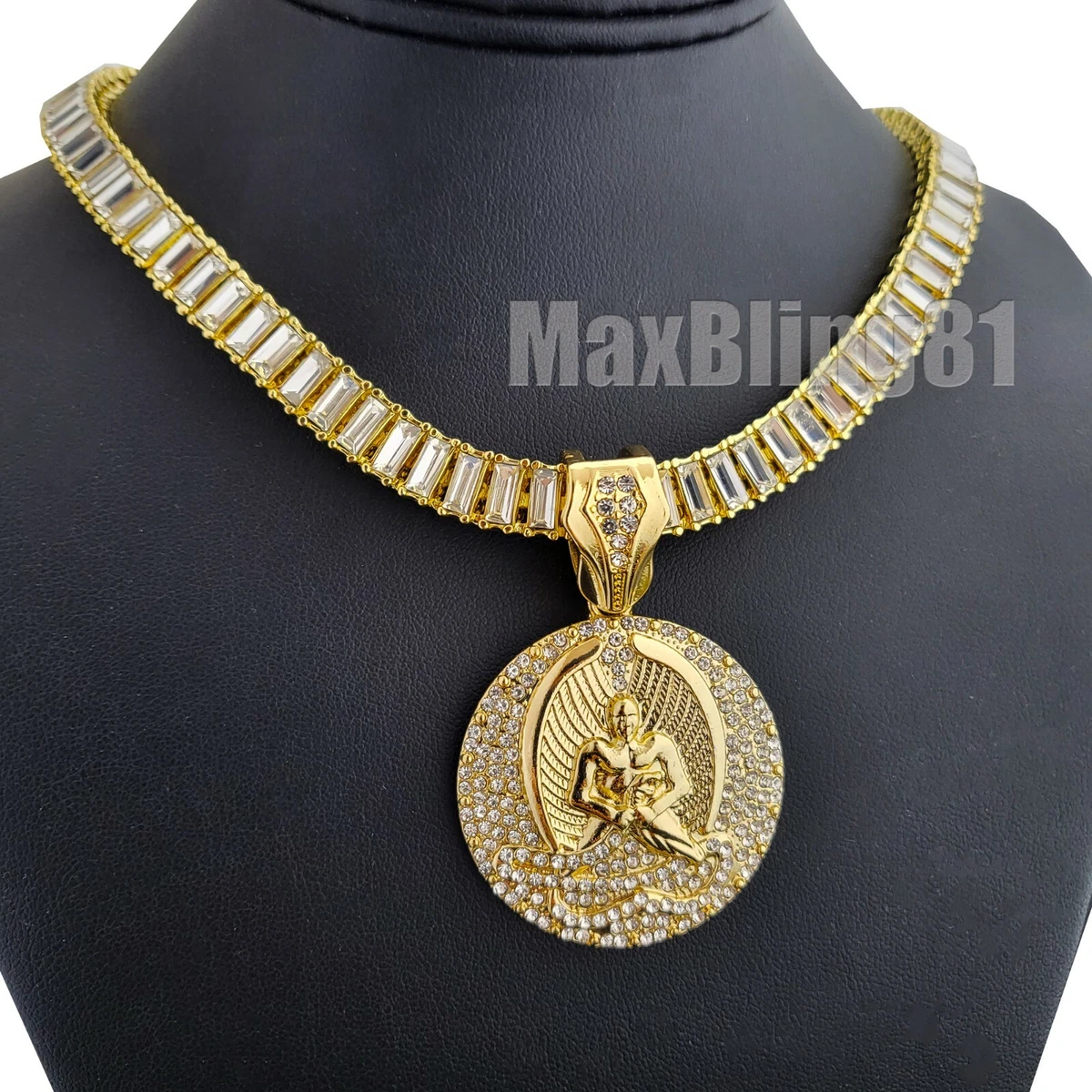 Preços baixos em 2pac Colar em Masculino correntes, Colares e