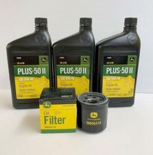 M806418 TY26674 3 John Deere OEM Oil Filter  Oil Kit