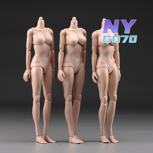 1/6 weiblich blass sonnenbraun große Brust flexibler Körper 12' Actionfigur Modell Puppe - Bild 4 von 19