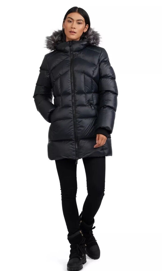 特価！Pajar  Layla Down Parka With Removable Faux Pajar Venice Long Puffer with Removable Faux Fur Trim