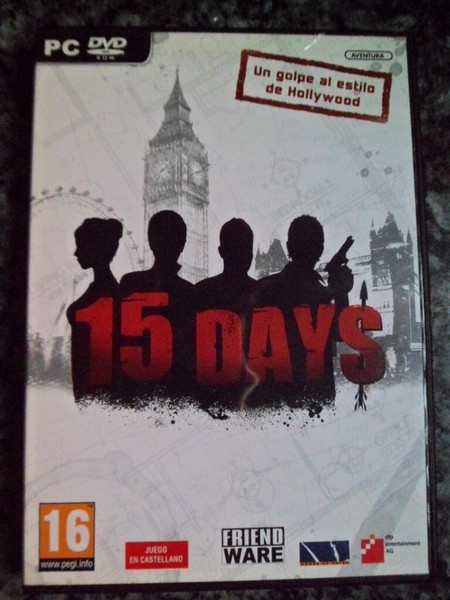 15 DAYS PC Aventura gráfica acción estrategia táctica misterio en castellano.