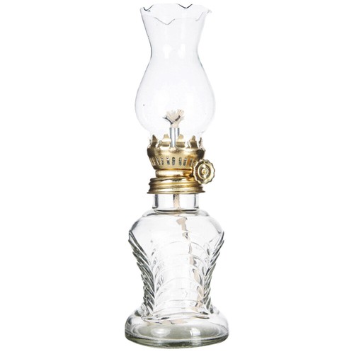 Decorative Glass Kerosene Lantern Oil Lantern Decorate Indoor - Picture 4 of 12