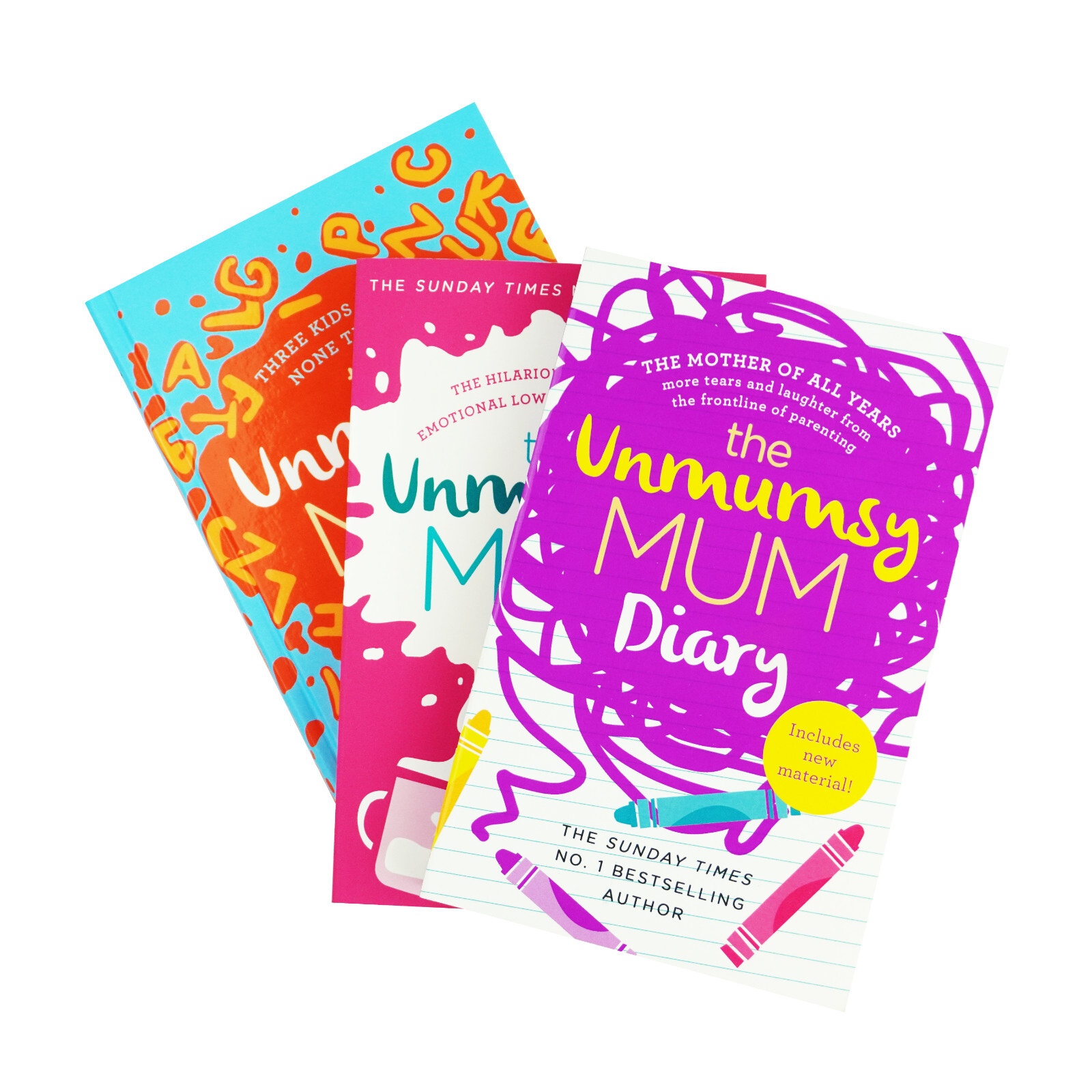 The Unmumsy Mum Series by Sarah Turner 3 Books Collection - Fiction - Paperback