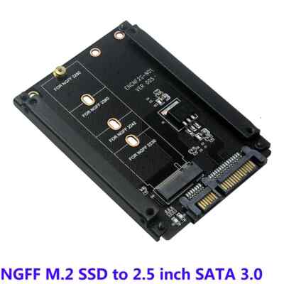 NGFF M.2 SSD to 22Pin SATA Hard Drive Disk Converter Adapter Card for PC Desktop