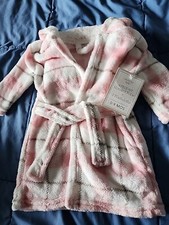 NWT Modern Baby Cute Pink Bathrobe For 0-9months Old