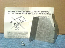 SNAPPER 21" MOWER MUFFLER SHIELD. 7060866  *NEW PART*  E-9