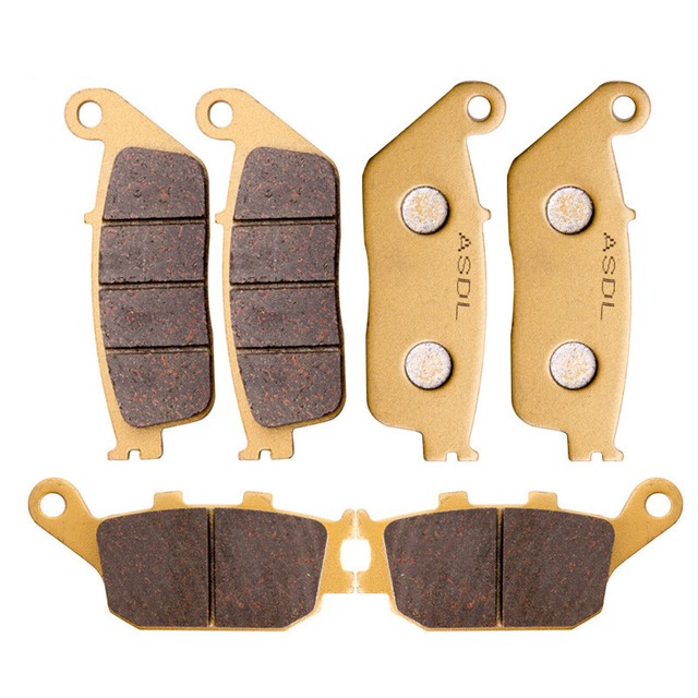 Front & Rear Brake Pads Set for Kawasaki Z650 EX650 Ninja EX 650 ABS 17