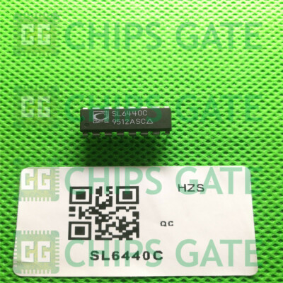 Circuit Intégré SL6440C DIP-16 - Mélangeur Haute Fréquence (High Level Mixer) Neuf