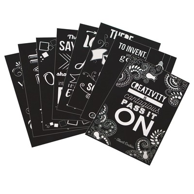 Velvet Art Maker Inspirational Posters (Set of 8)