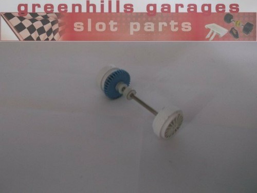 Greenhills Scalextric Ford Focus Iridium Hinterachse und Räder C2177 - gebraucht - ...