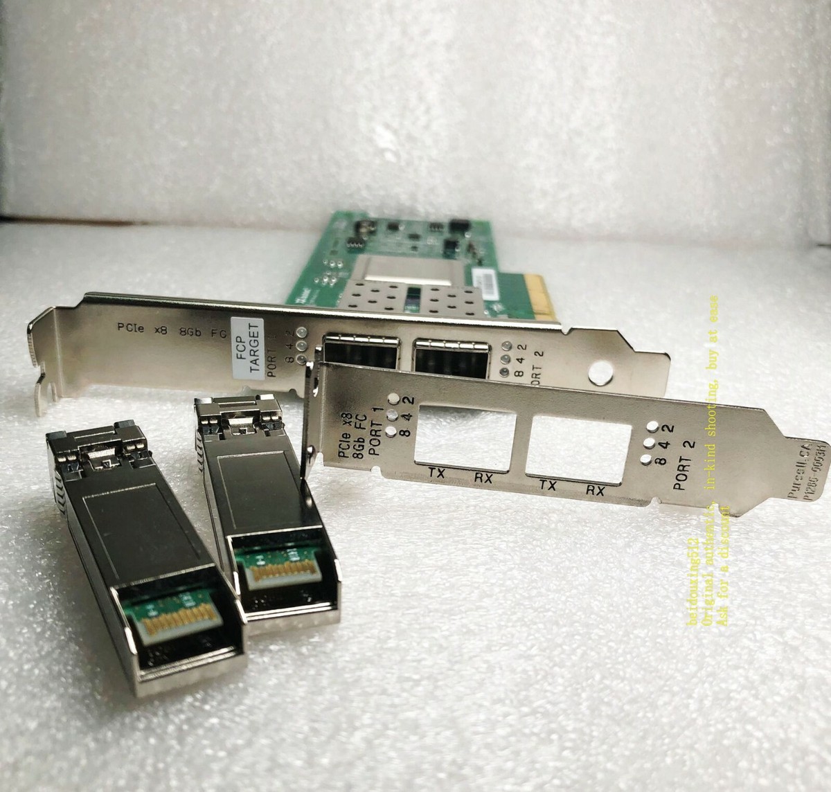 Qlogic QLE2562-F HBA Card 8Gb Fibre Channel Adapter FC Dual Port