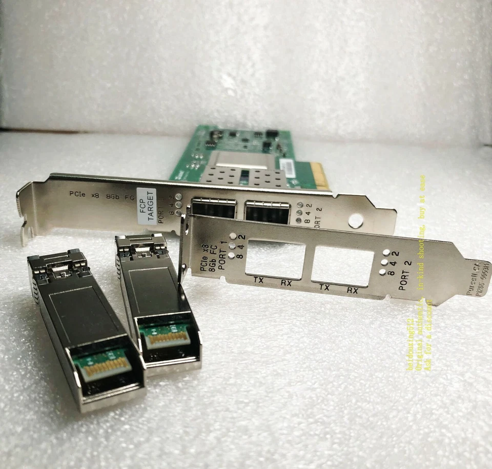 Qlogic QLE2562-F HBA Card 8Gb Fibre Channel Adapter FC Dual Port Channel - Image 3 of 4