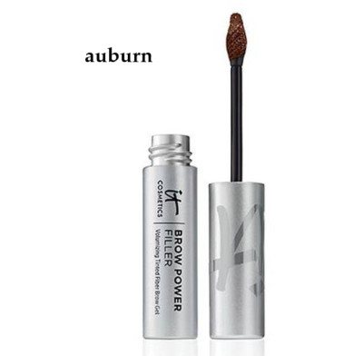 IT COSMETICS BROW POWER FILLER UNIVERSAL AUBURN VOLUMISING TINTED FIBER BROW GEL