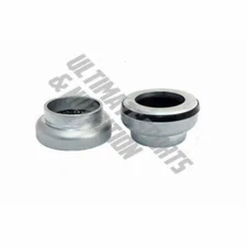 VP Headset VP-A76CG 1-1/8" Headset for Threadless Fork Steerer A76CG Silver