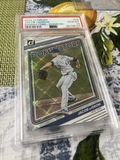 Jacob deGrom 2022 Panini Donruss - Dominators Diamond #D-2 POP 1 RARE