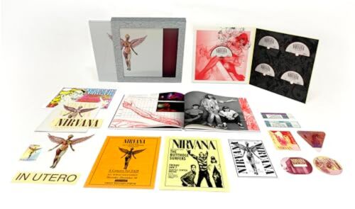NIRVANA In Utero 30th Anniversary Super Deluxe Edition 5SHM-CD and Bonus Merch - Picture 1 of 2