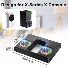 USB Cooling Fan for Xbox Series X Console Low-Noise External Vertical Cooler