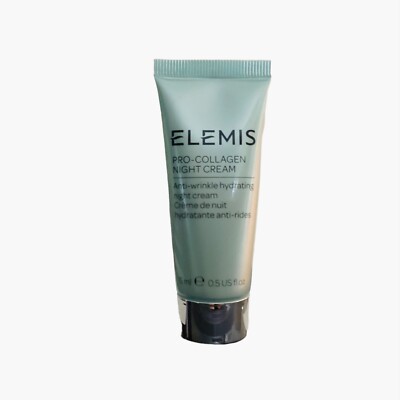 ELEMIS PRO-COLLAGEN NIGHT CREAM - New Formula  (Travel Size .5oz/Sealed)