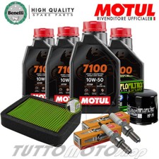 Tagliando BENELLI Leoncino 500 Trail 2018 2019 2020 / Motul 7100 Filtri Candele
