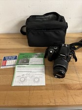 Nikon D40X 10.2 MP Digital SLR Camera - With Lens /Case - Untested
