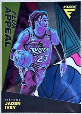 Jaden Ivey Flux Appeal Insert 2022-23 Panini Flux #14 Detroit Pistons