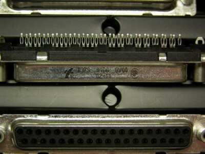 15 FCI D37S91C6GV00 37pos Press-Fit D-Sub Connectors 