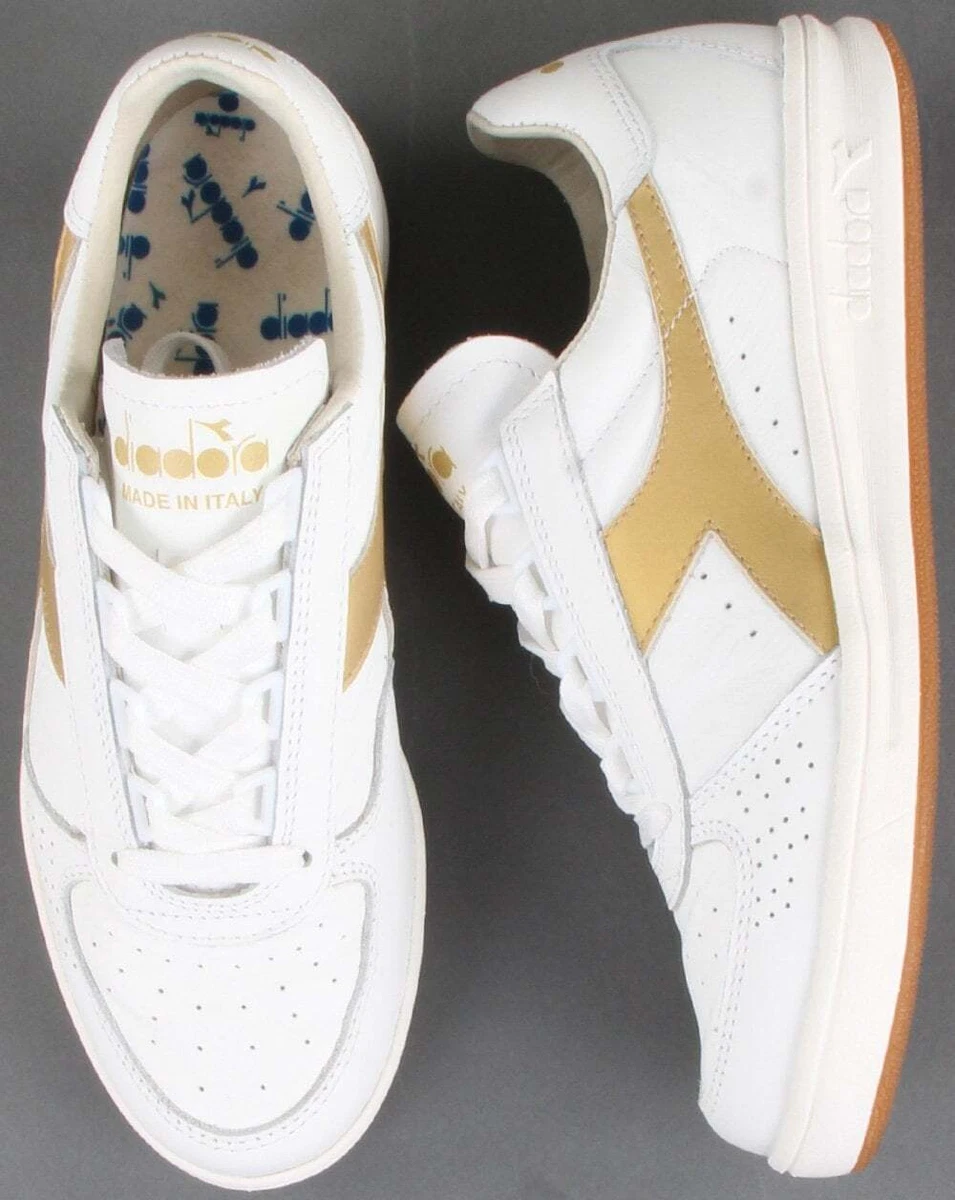 Diadora borg elite 2024 gold kangaroo leather