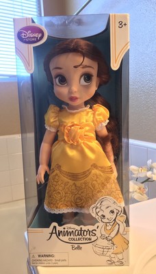 belle animator doll yellow dress