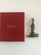 Radcliffe Pewter~Christmas Ornament~Candlestick & Box