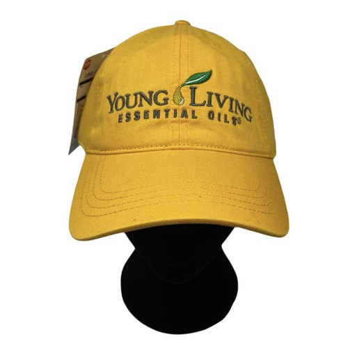 Yellow Strapback Hat Cap Adjustable 