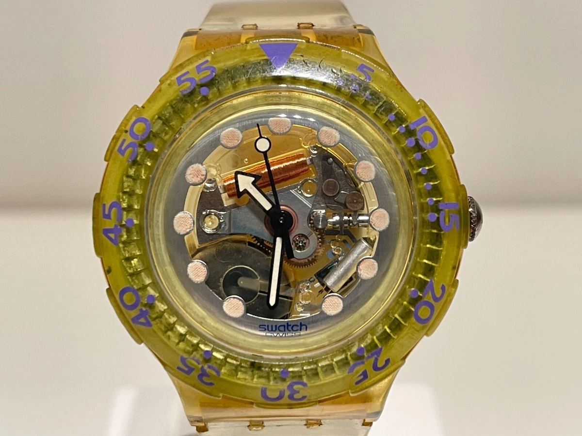 Swatch original deals transparent
