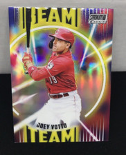 Joey Votto Beam Team Refractor Insert 2022 Topps Stadium Club Chrome #BT-17 Reds