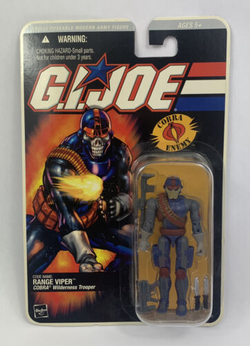 Hasbro 2005 DTC GI Joe Cobra Range Viper Figur MOC versiegelt Neu in Verpackung - Bild 1 von 3