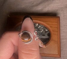 handmade wire wrapped rings