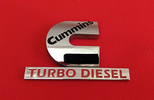 Dodge Ram Turbo Diesel Cummins Side Fender Door Emblem Logo Badge