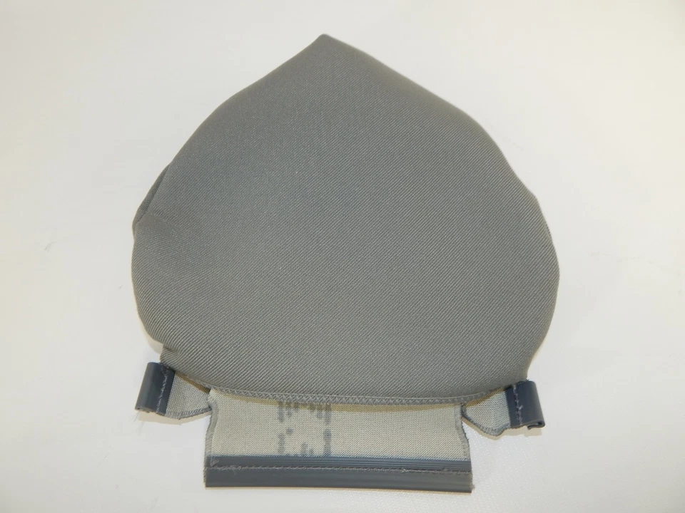 Nuevo OEM 1999-2007 Volkswagen Golf Asiento Trasero Reposacabezas Cubierta Reposacabezas Tela Gris Foto 3 de 4